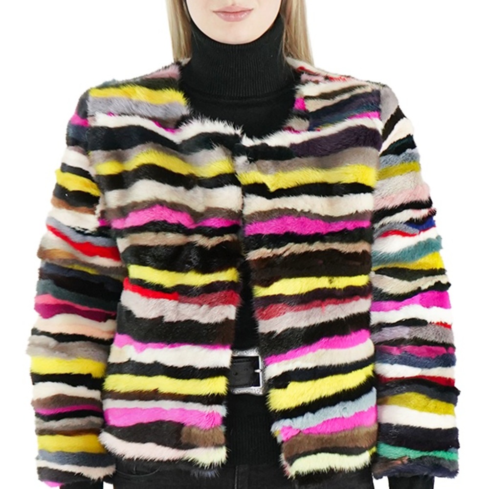 188. NWT WOMENS SHERRILL & BROS. EMERY S GENUINE MINK JACKET